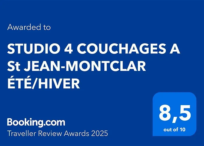 STUDIO 4 COUCHAGES A St JEAN-MONTCLAR ÉTÉ/HIVER